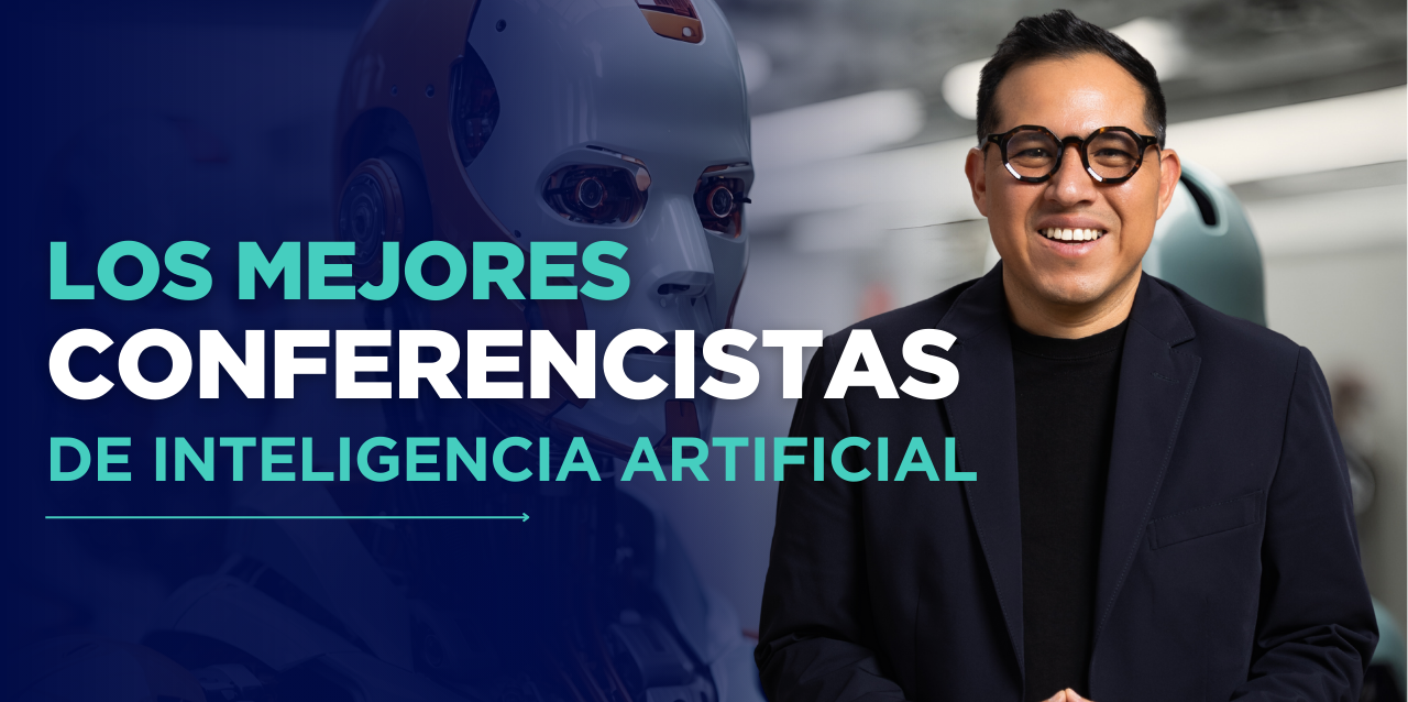 Los Mejores Conferencistas de Inteligencia Artificial de México Imagen que presenta a los mejores conferencistas de inteligencia artificial de mexico, un grupo de expertos y líderes en tecnología.