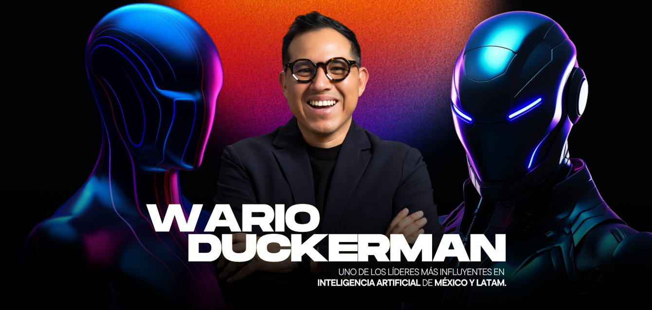 Wario Duckerman, el mejor conferencista de IA de America Latina Wario Duckerman, el mejor conferencista de IA de America Latina