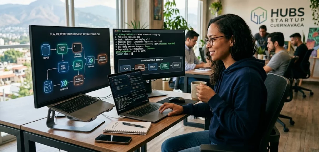 automatizacion-claude-code-2026-01 Automatización con Claude Code - Interfaz de terminal y flujo de trabajo para founders