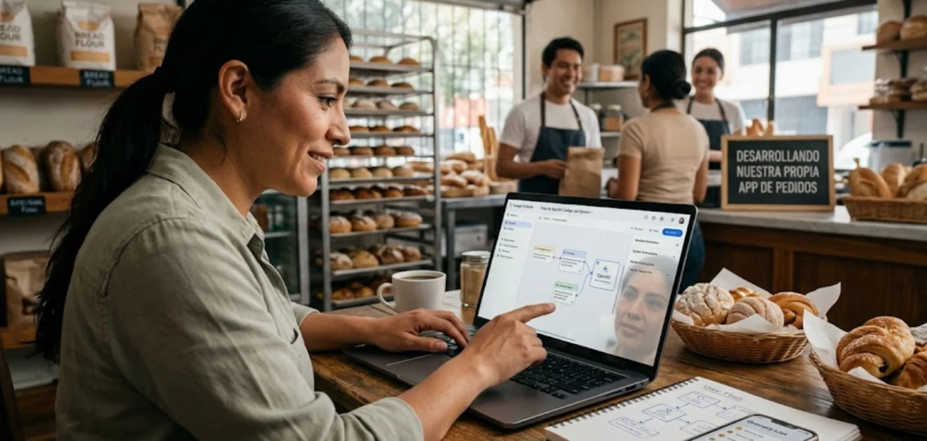 crear-apps-inteligencia-artificial-google-ai-studio Interfaz de Google AI Studio para crear aplicaciones con inteligencia artificial sin código.