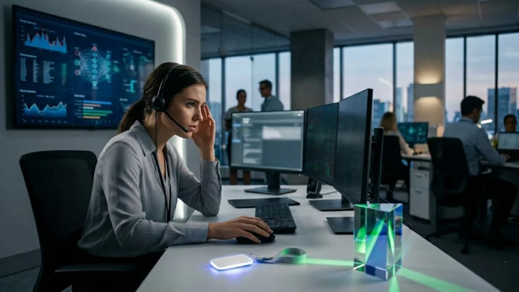 Representación de la infraestructura de Google Cloud protegida por inteligencia artificial avanzada.