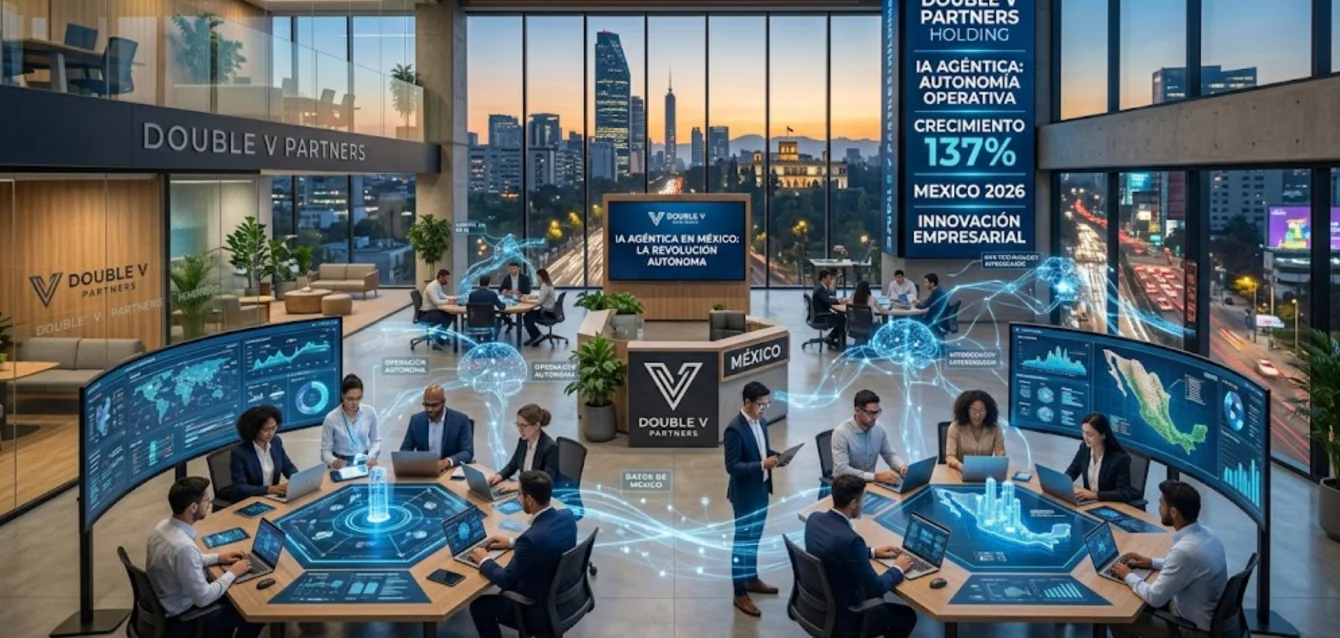 ia-agentica-mexico-double-v-partners Double V Partners impulsa la IA agéntica en México como holding tecnológico.