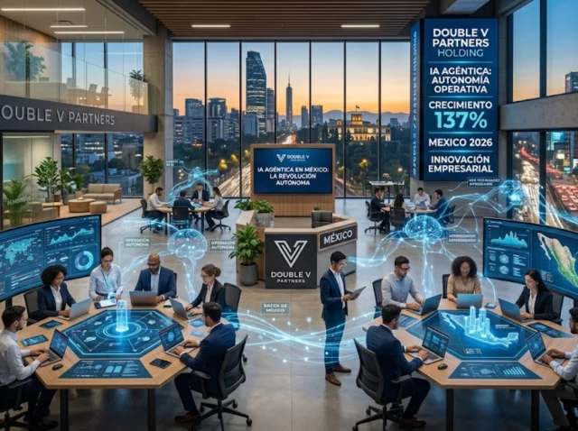 Double V Partners impulsa la IA agéntica en México como holding tecnológico.