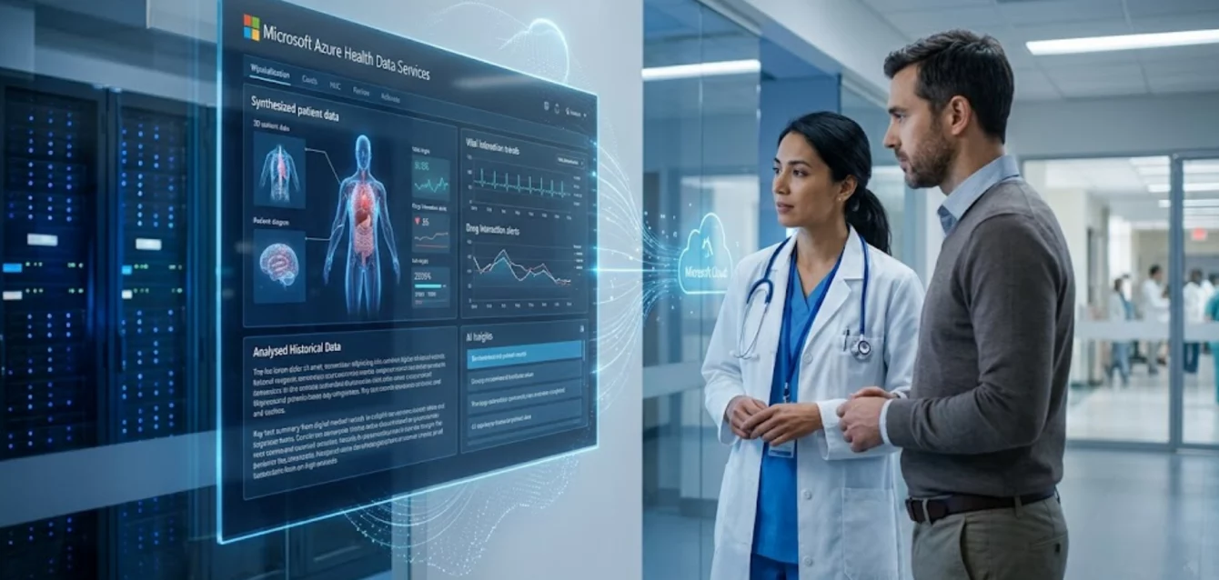 IA de Microsoft - interfaz de análisis de datos médicos - tecnología de salud digital