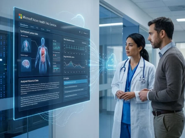 IA de Microsoft - interfaz de análisis de datos médicos - tecnología de salud digital