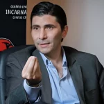 Dr. Jorge Huerta Bleck, conocido como Mr. Monday, dando una conferencia de negocios en México.