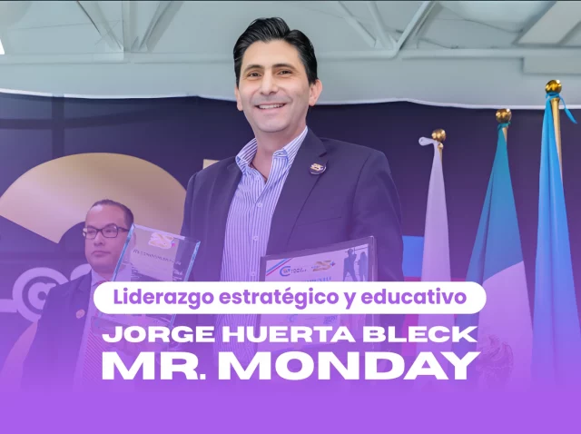 Jorge Huerta Bleck (Mr. Monday), el mejor conferencista en liderazgo estratégico y educativo en México.