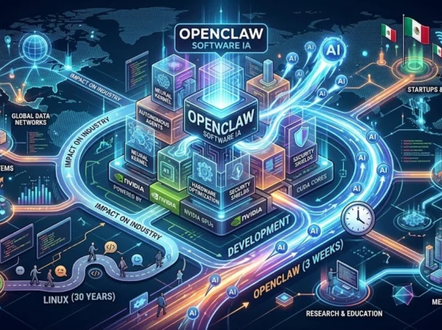 OpenClaw software IA - ecosistema tecnológico - innovación NVIDIA