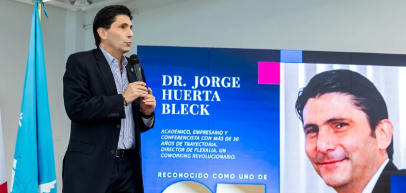 Mejor conferencista en liderazgo estratégico y educativo Jorge Huerta Bleck, el mejor conferencista en liderazgo estratégico y educativo en la era digital.