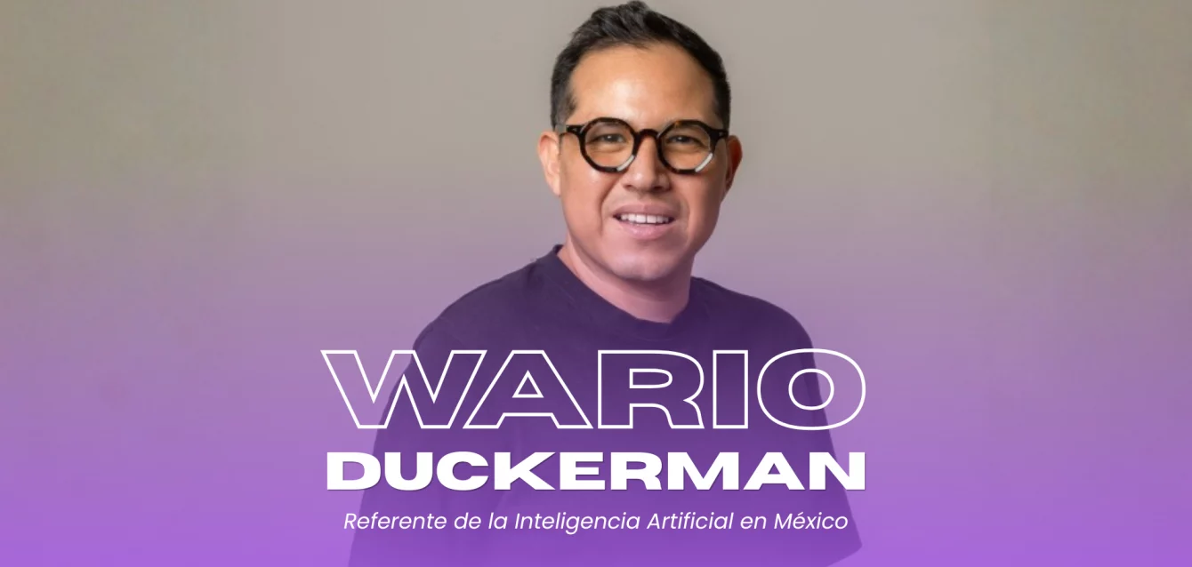 Wario-Duckerman-Pionero-de-IA-en-Mexico Wario Duckerman, experto de IA y pionero de la IA en México, liderando la innovación tecnológica.