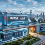 Infraestructura de Huawei Cloud y servidores de Inteligencia Artificial en América Latina.